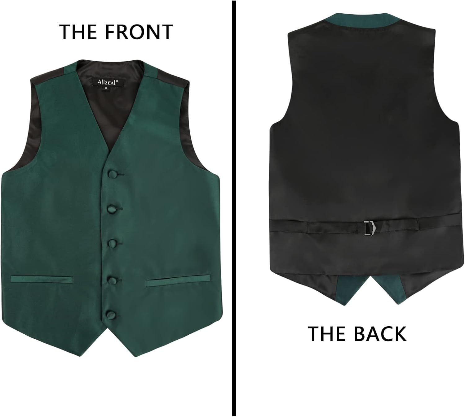 Detalle 2 de Alizeal Boys 3pc Tie and Waistcoat Set