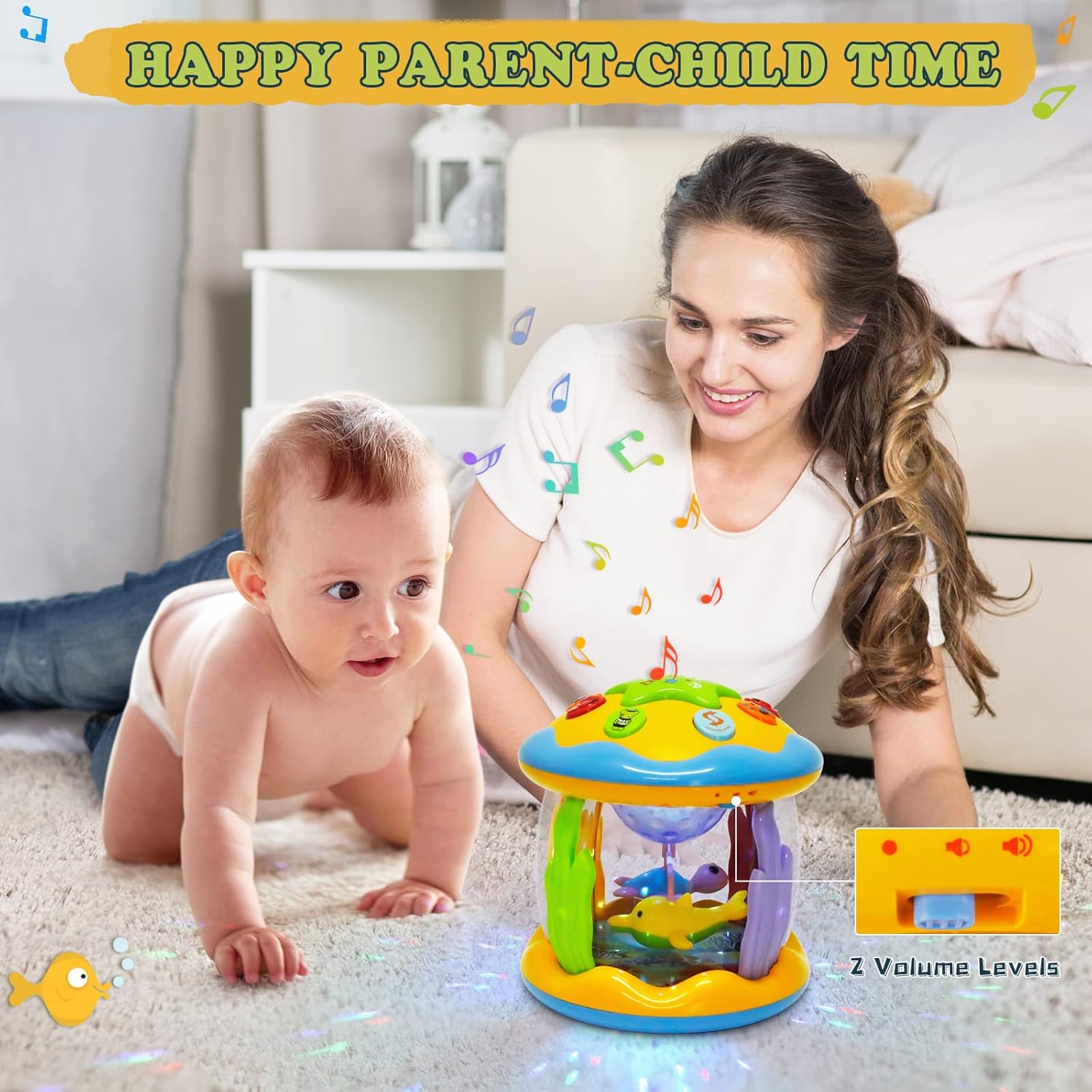 Thumbnail 6 de m zimoon Ocean Projector Baby Toy 8 modes