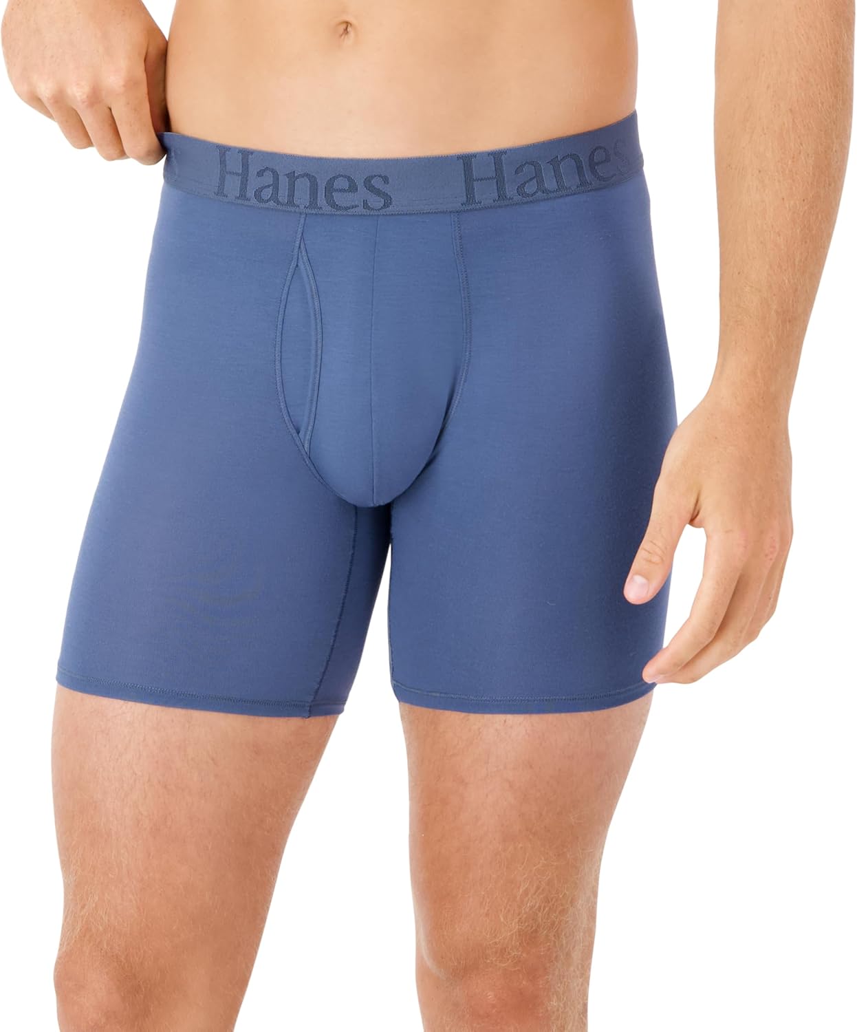 Thumbnail 1 de Hanes Men’s SuperSoft Viscose from Bamboo 3-Pack Boxer Briefs (Short or Regular-Leg)