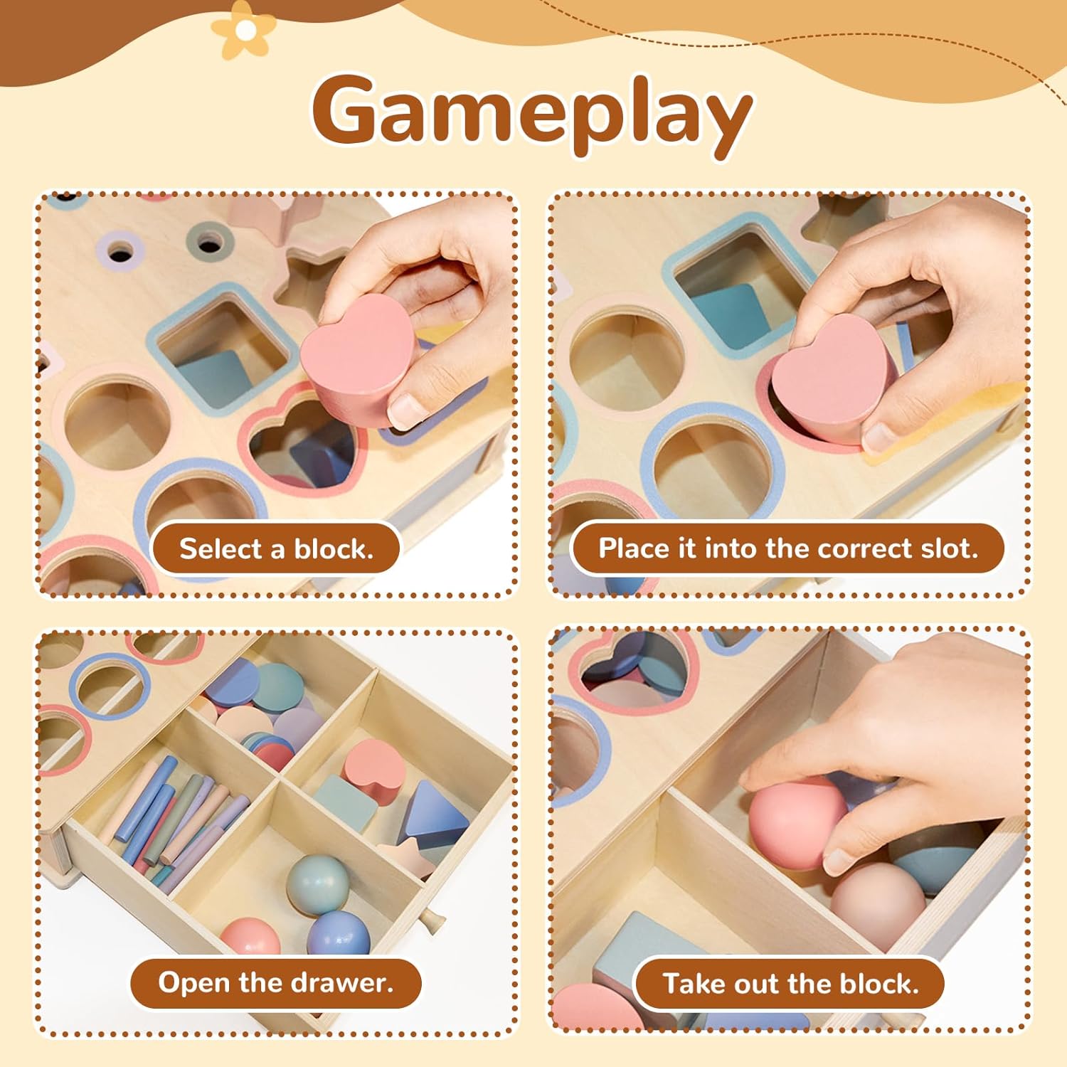 Thumbnail 4 de Arbolisse Montessori Spielzeug ab 1–3 Jahre