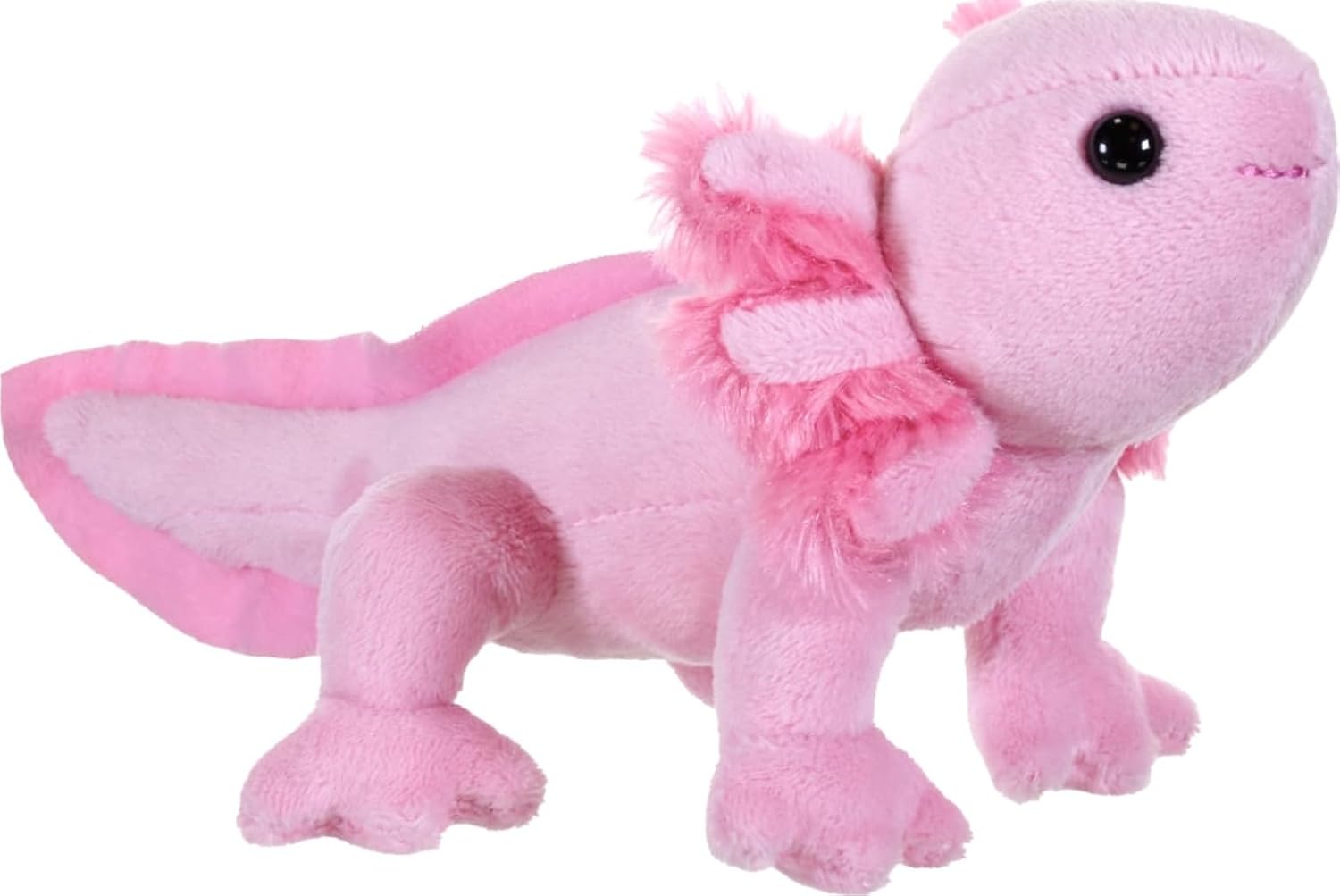 Detalle de Wild Republic Pocketkins Eco Axolotl pluche dier van 12 cm
