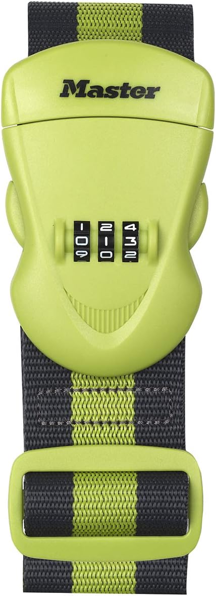 Detalle de Master Lock Combinaison : cadenas de bagages certifié TSA et combinaison programmable