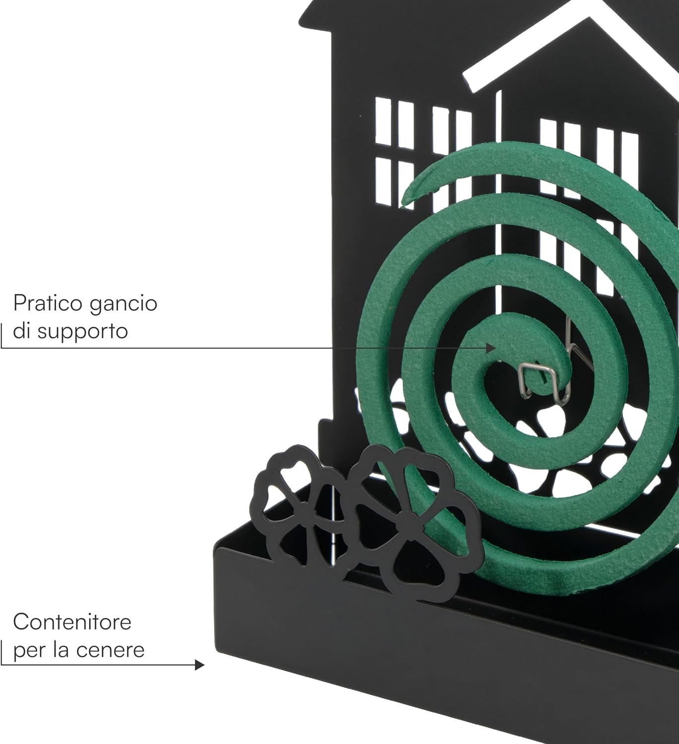 Detalle 2 de Baroni Home Porta Zampirone 17 cm 🏡
