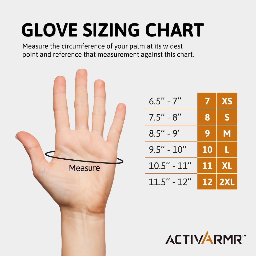 Detalle de Ansell ActivArmr Guanti Dielettrici per Elettricisti – Classe 0/00, 28 cm, taglia L, lattice isolante