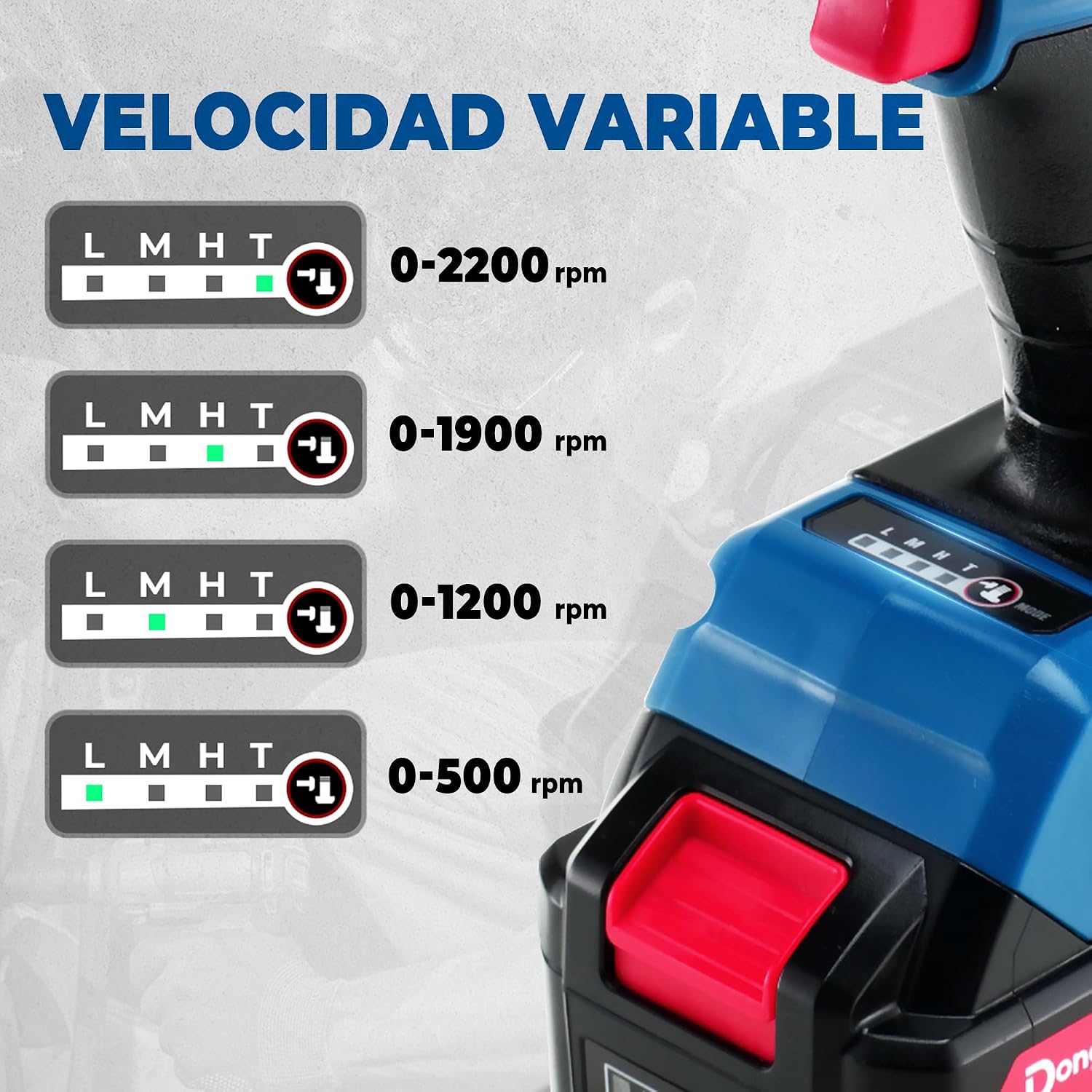 Thumbnail 4 de Dong Cheng Llave de impacto 20V 698 Nm