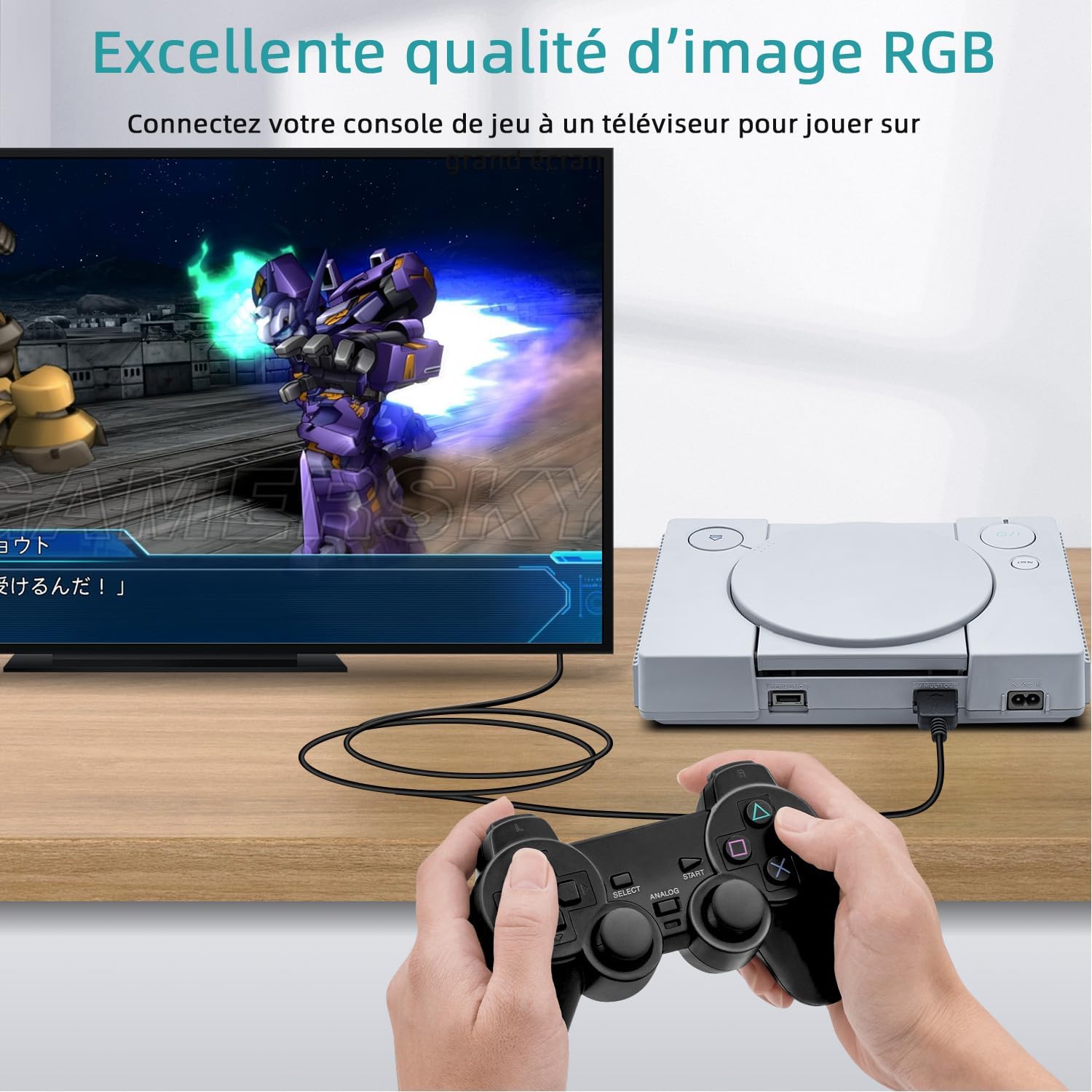 Thumbnail 6 de Mcbazel Câble SCART RGB AV Premium 180 cm