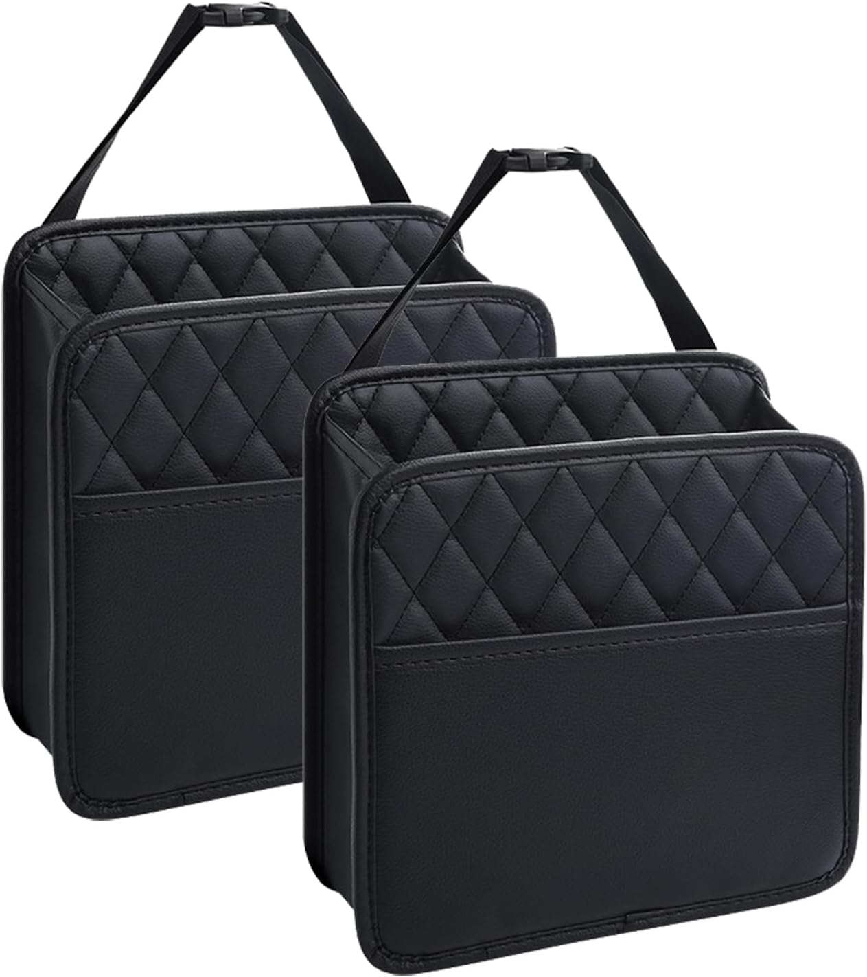 Detalle de LXUNYI car seat organizer in PU leather