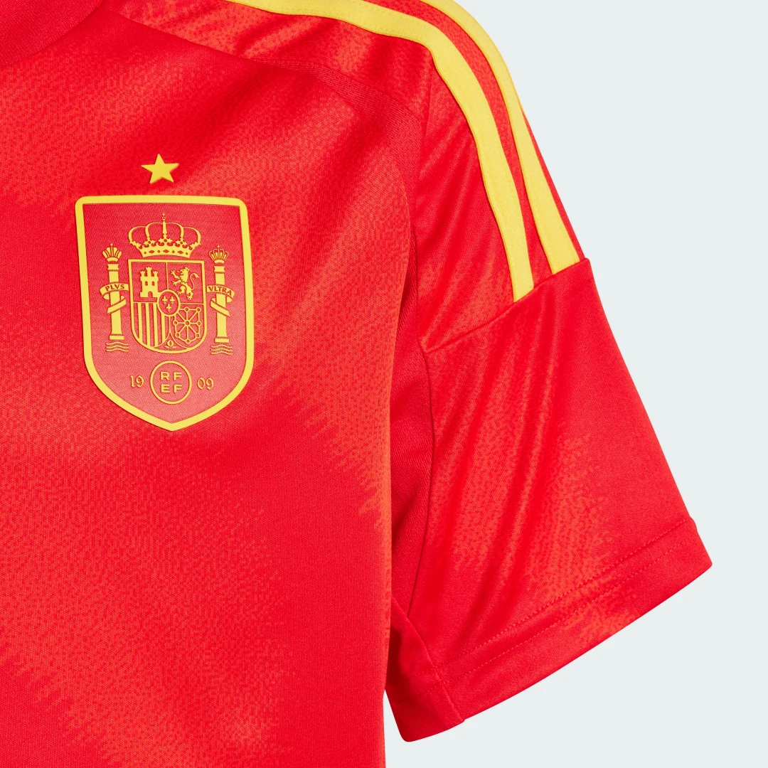 Detalle de Camiseta primera equipación España 24 de Adidas — Rojo