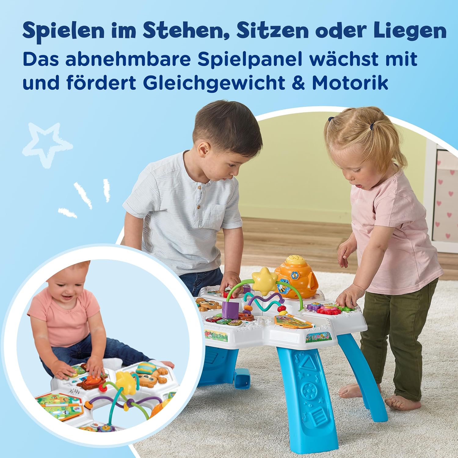 Detalle 2 de VTech Baby Babys Entdeckertisch 12–36 Monate