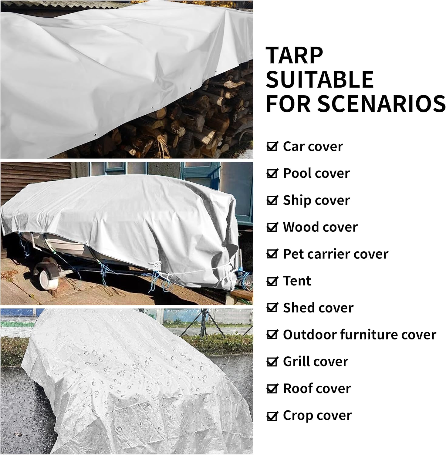 Thumbnail 6 de TARPAL Poly Tarp 4x6 Feet