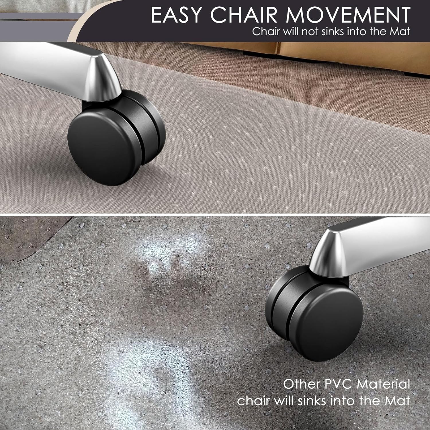 Thumbnail 2 de Kuyal Office Chair Mat 81x121cm
