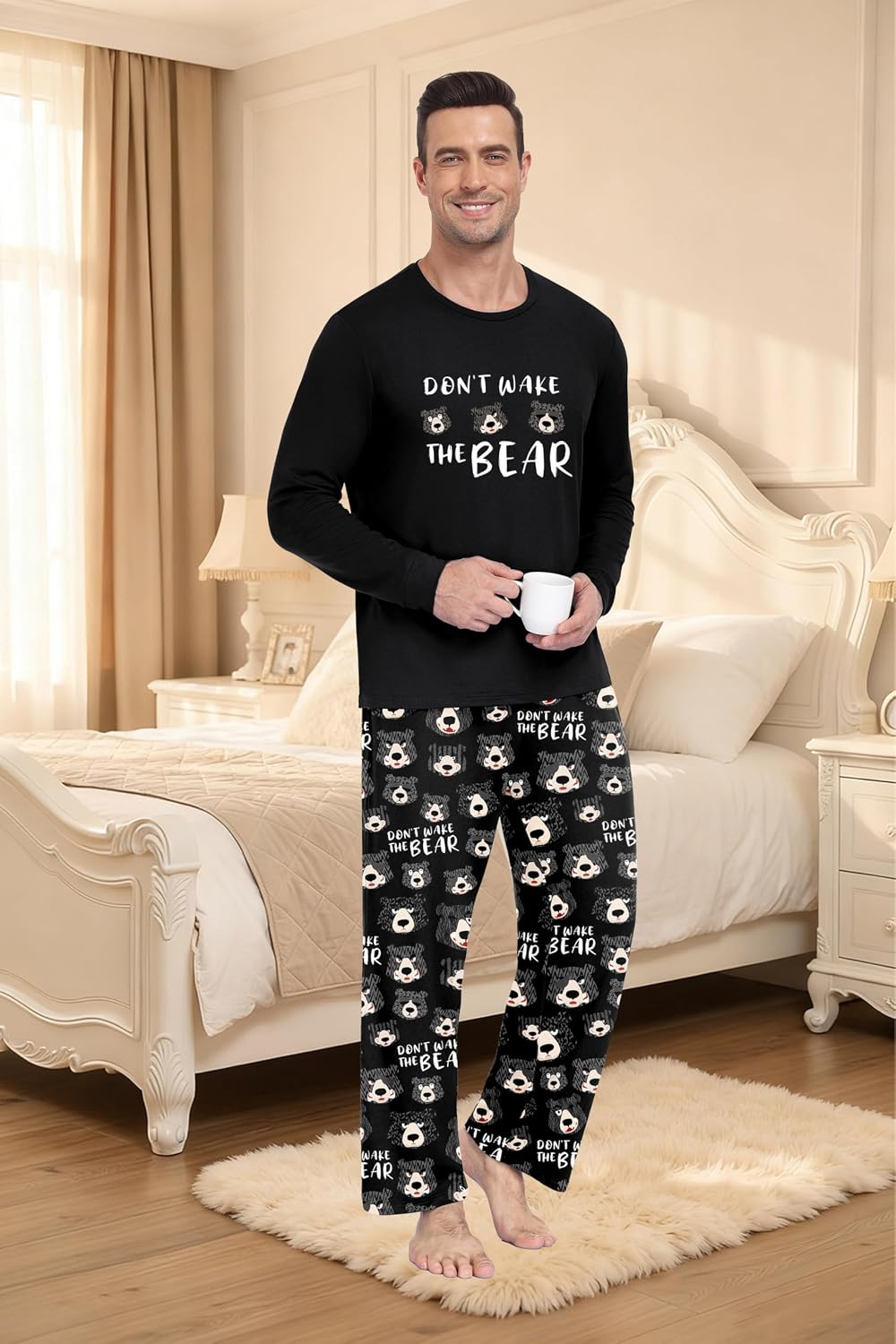 Detalle de Men's Pajama Set, S–2XL