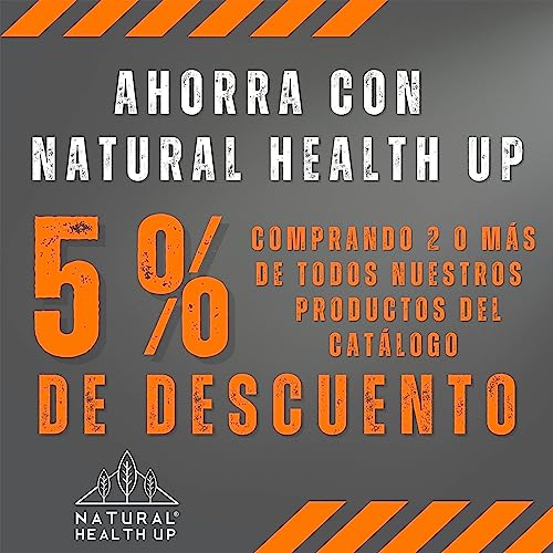 Thumbnail 2 de NATURAL HEALTH UP Creatina monohidratada 180 cápsulas 📦