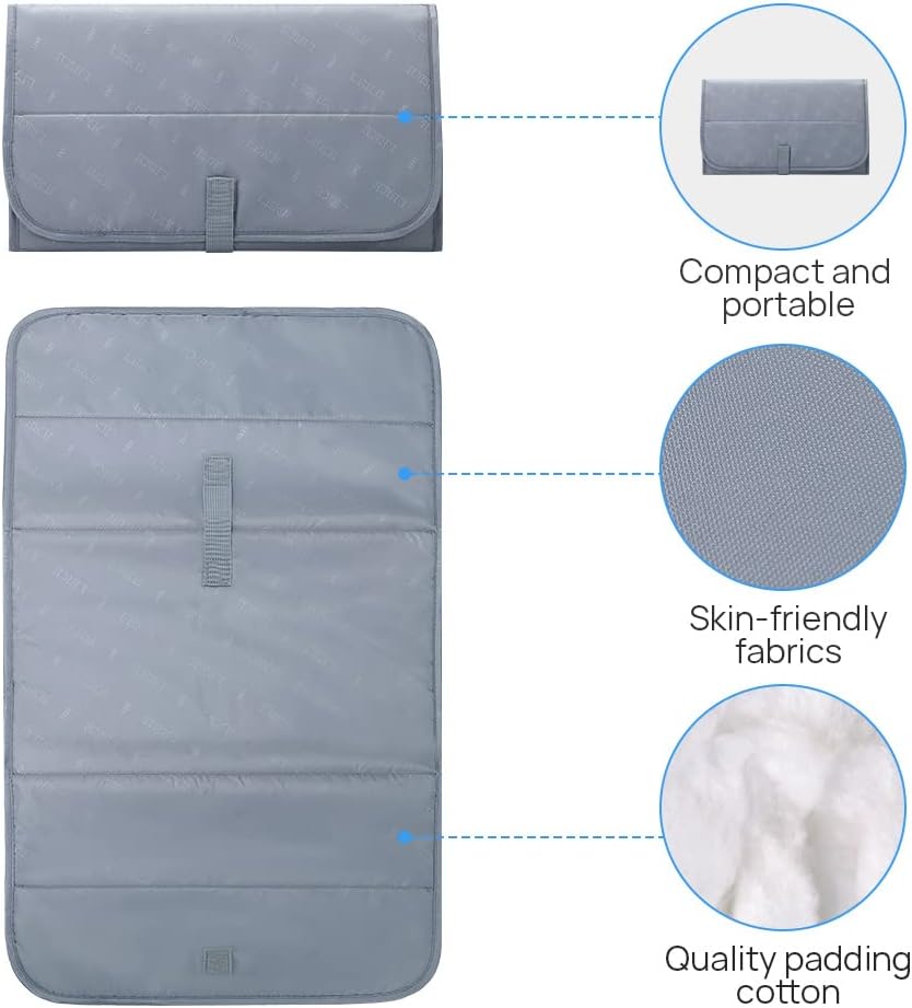 Thumbnail 1 de Lekebaby Foldable Travel Changing Mat Portable baby changing mat