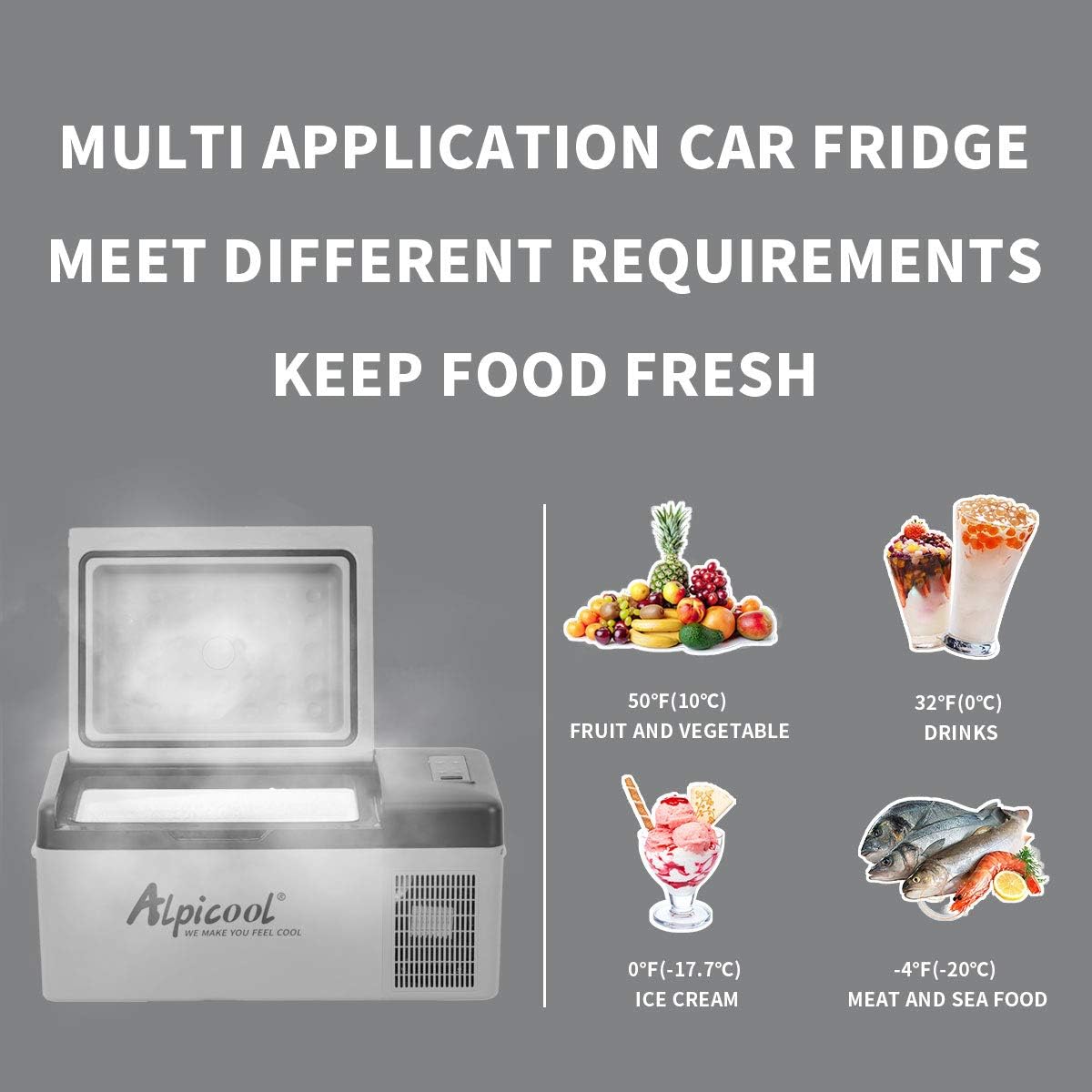 Thumbnail 3 de Alpicool C15 15L Compressor Fridge