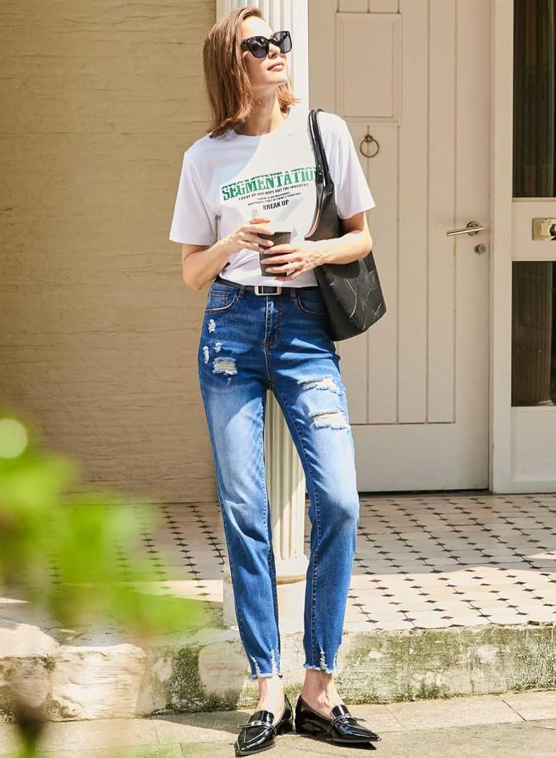 Thumbnail 4 de EVALESS High Waisted Tummy Control Jeans