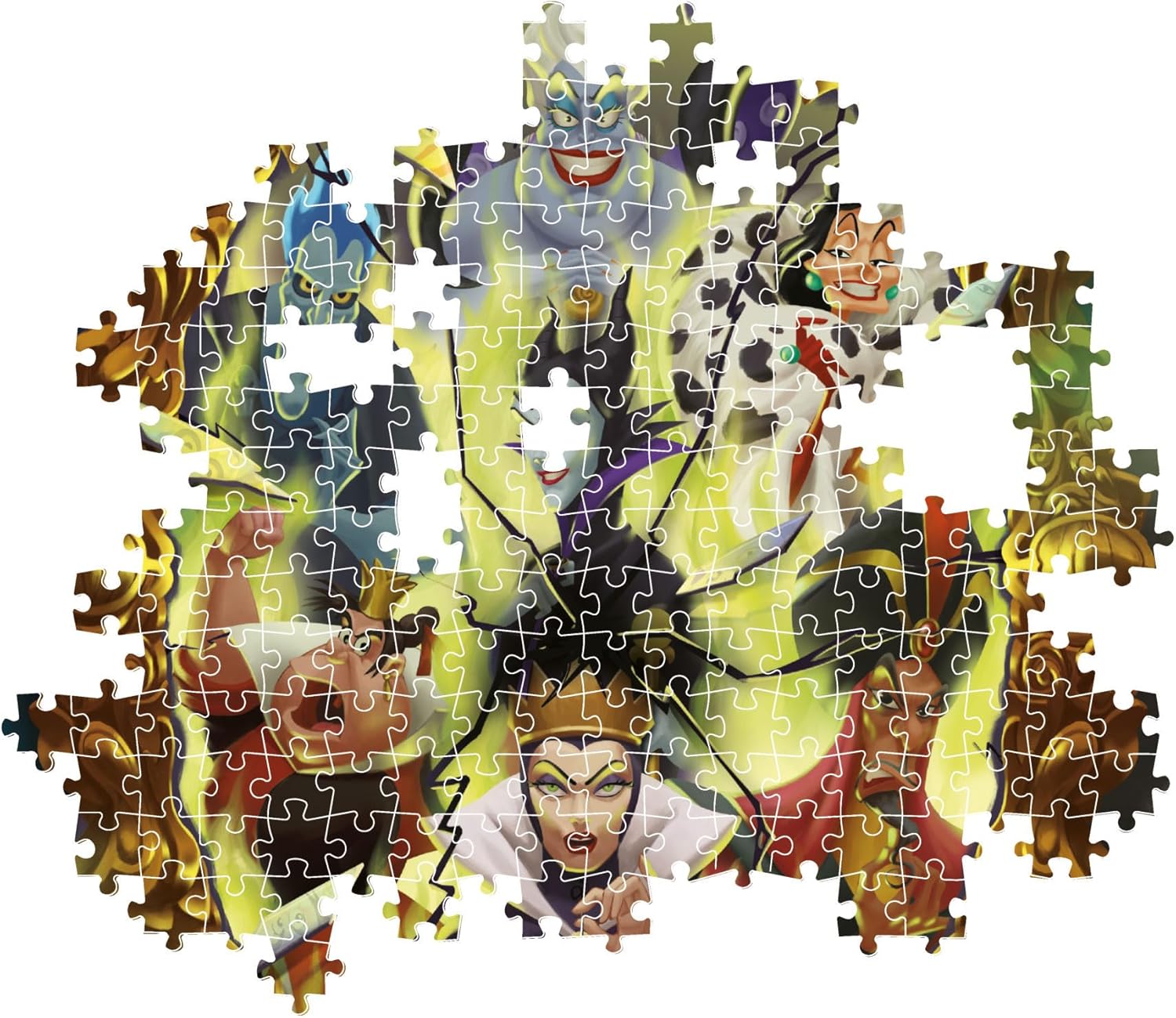 Thumbnail 4 de Clementoni Villains Puzzle 1000 Teile für Erwachsene (39812) – Disney Motiv, 70 x 50 cm
