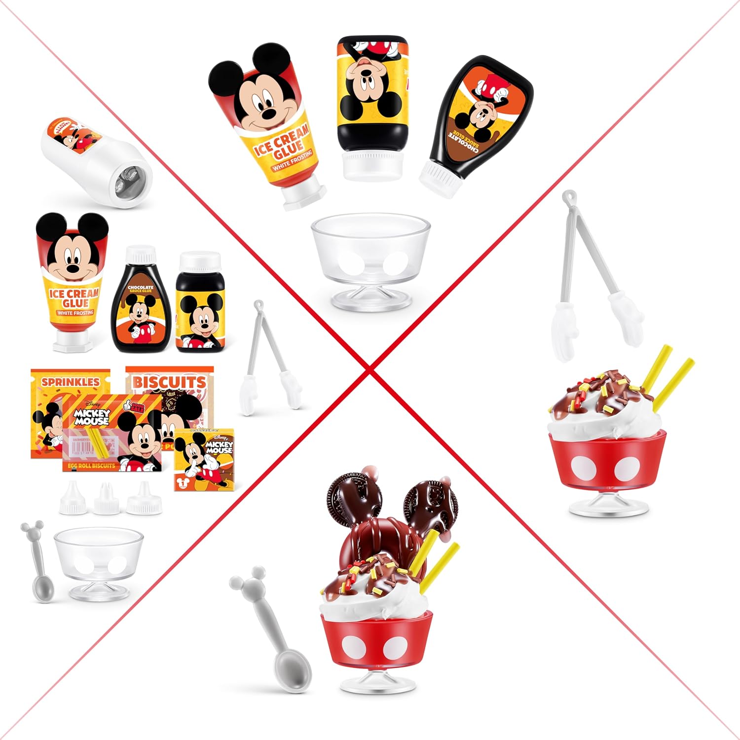 Detalle de Mini Brands 77730 Disney Snacks Create Series 1 Miniatures, 2-Pack