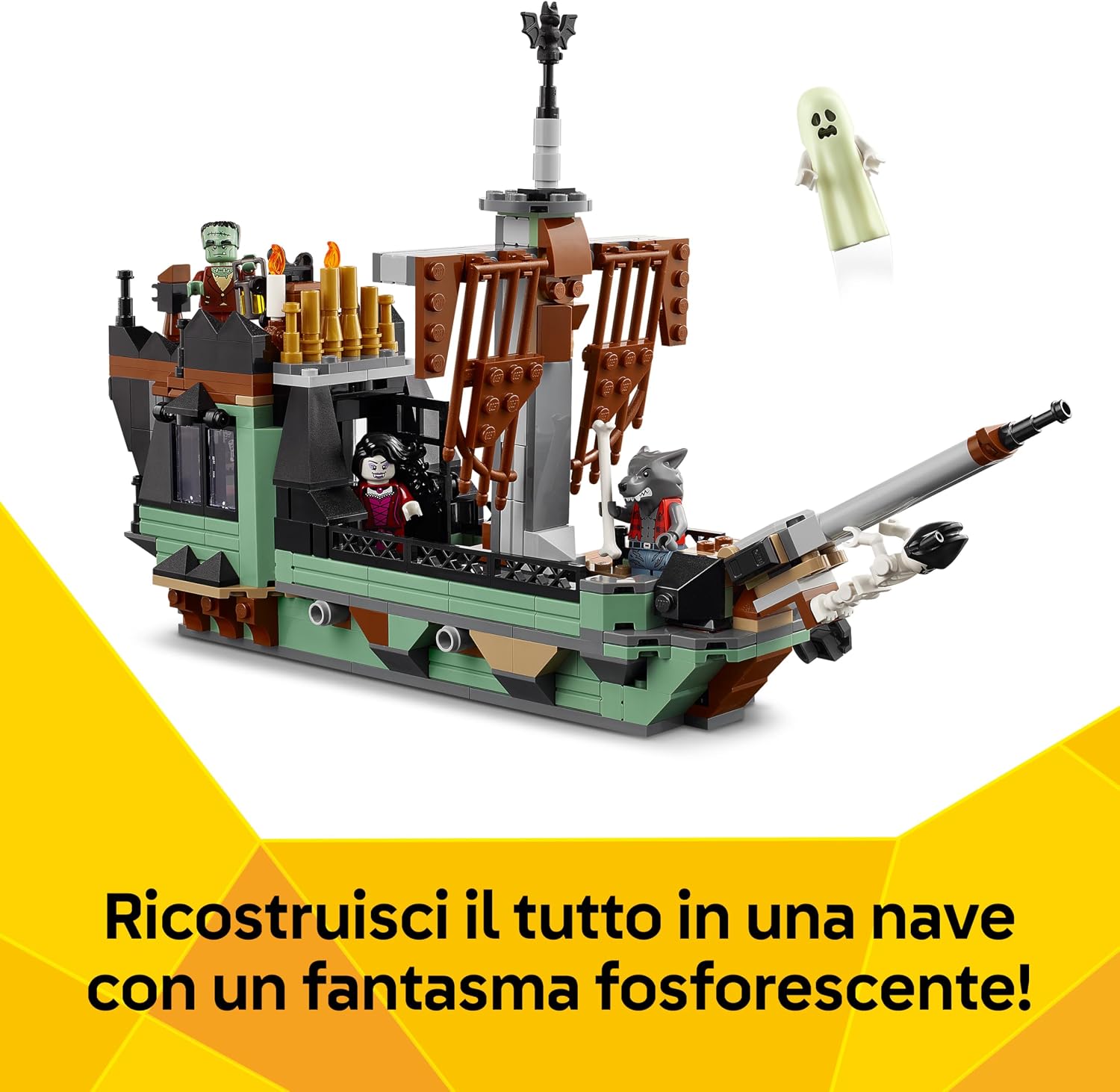 Thumbnail 6 de LEGO Creator 3in1 Villa Spettrale 31167 🎲