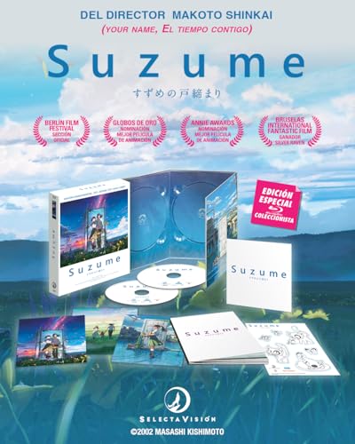 Detalle de Suzume Colección Blu-ray — Película y BSO 📀