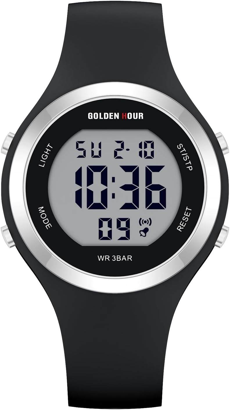 Detalle 2 de GOLDEN HOUR Digitaluhr Damen 5ATM Chronograph