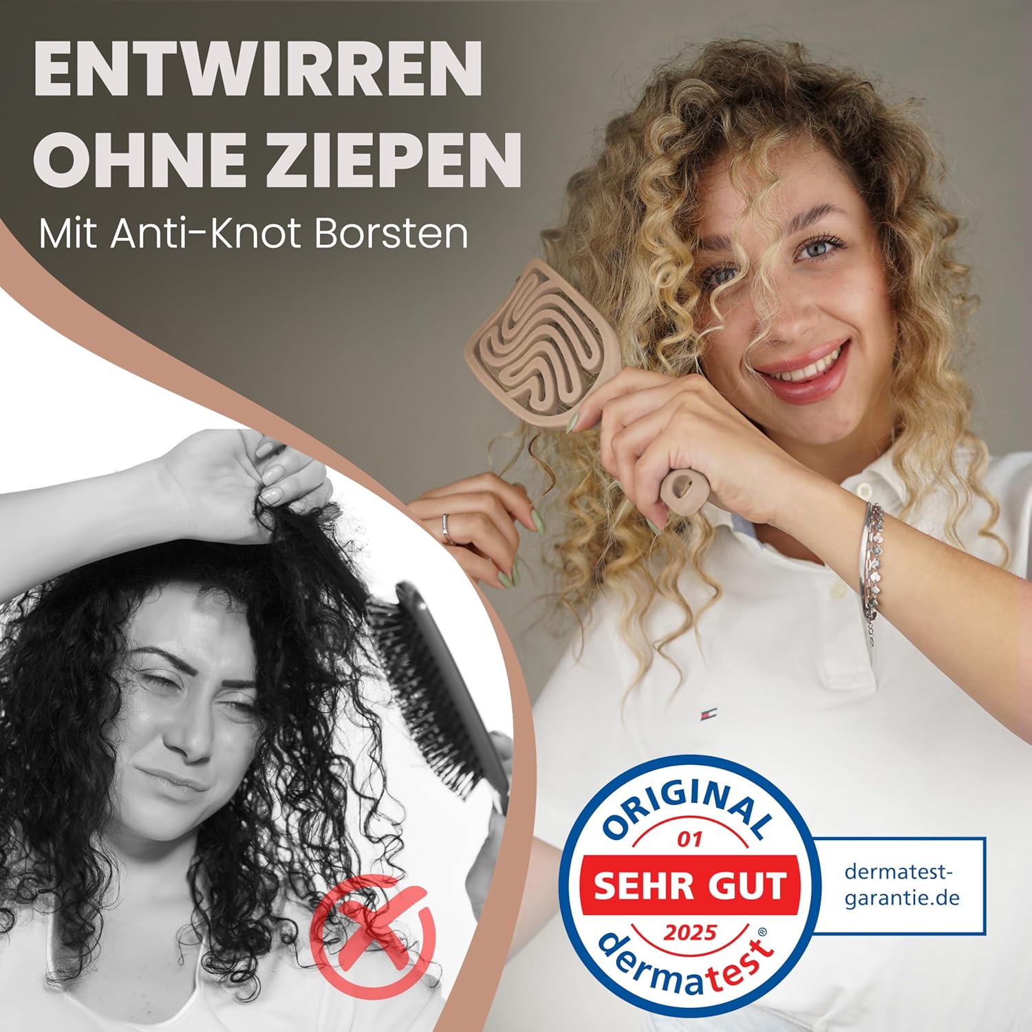 Thumbnail 1 de Walcora Haarbürste ohne Ziepen 💇♀