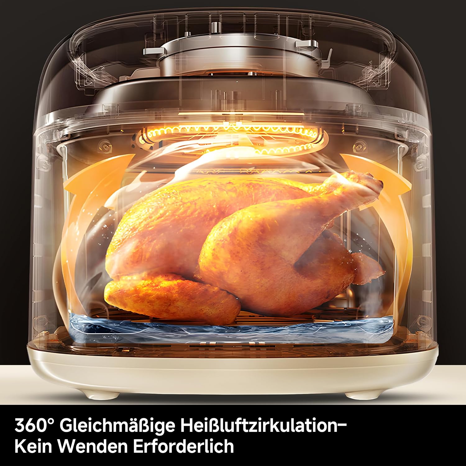 Thumbnail 6 de SIMPLUS Heißluftfritteuse 6,5 L Airfryer XL