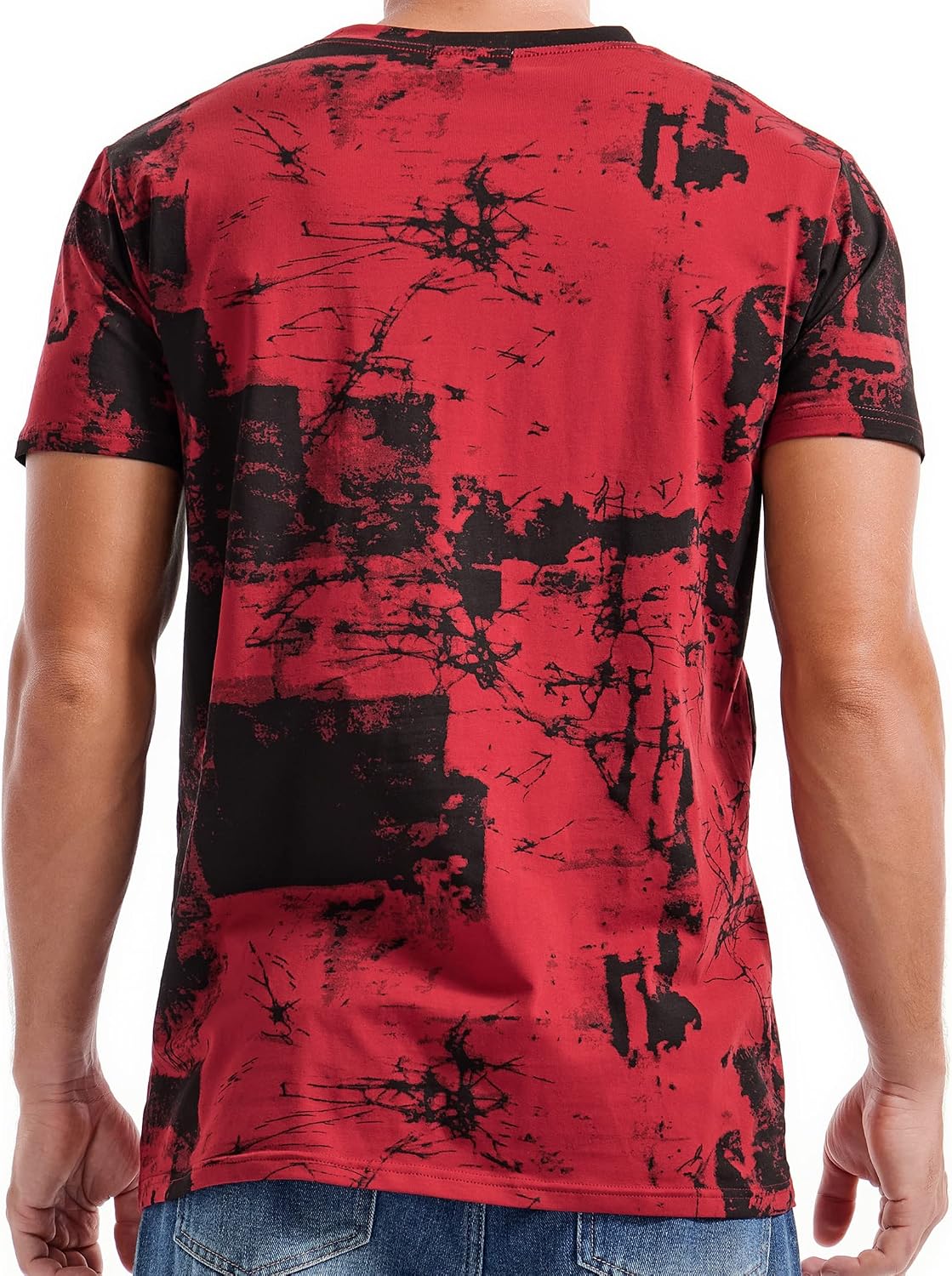 Detalle 2 de KLIEGOU Men's Printed T-Shirt, Cotton Blend