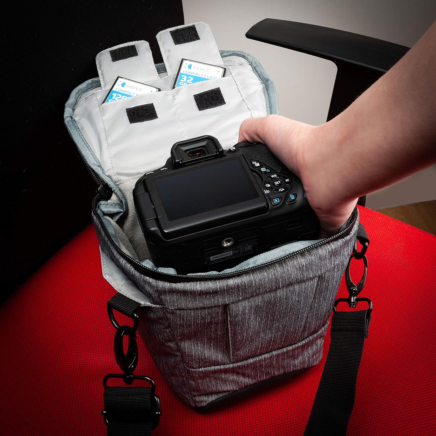 Thumbnail 3 de Keple Camera Case Shoulder Bag Holster for DSLR/SLR – Universal fit for Fuji X-series and more