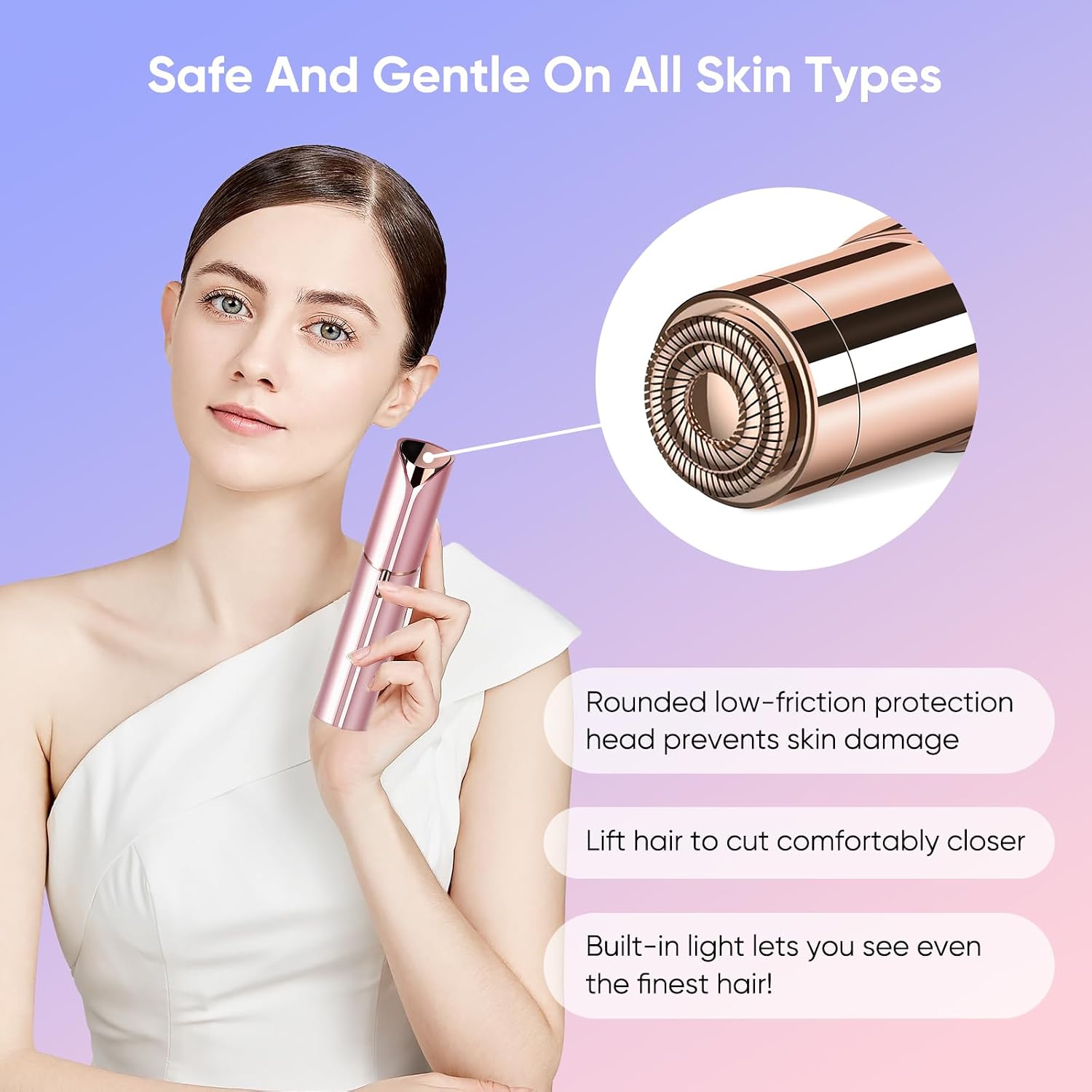Thumbnail 5 de Facial Hair Remover Mini Electric Shaver