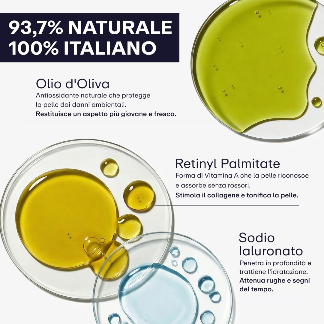 Thumbnail 6 de SERLINOLAB Crema Viso Idratante con Retinolo e Acido Ialuronico – Pelli più luminose e toniche
