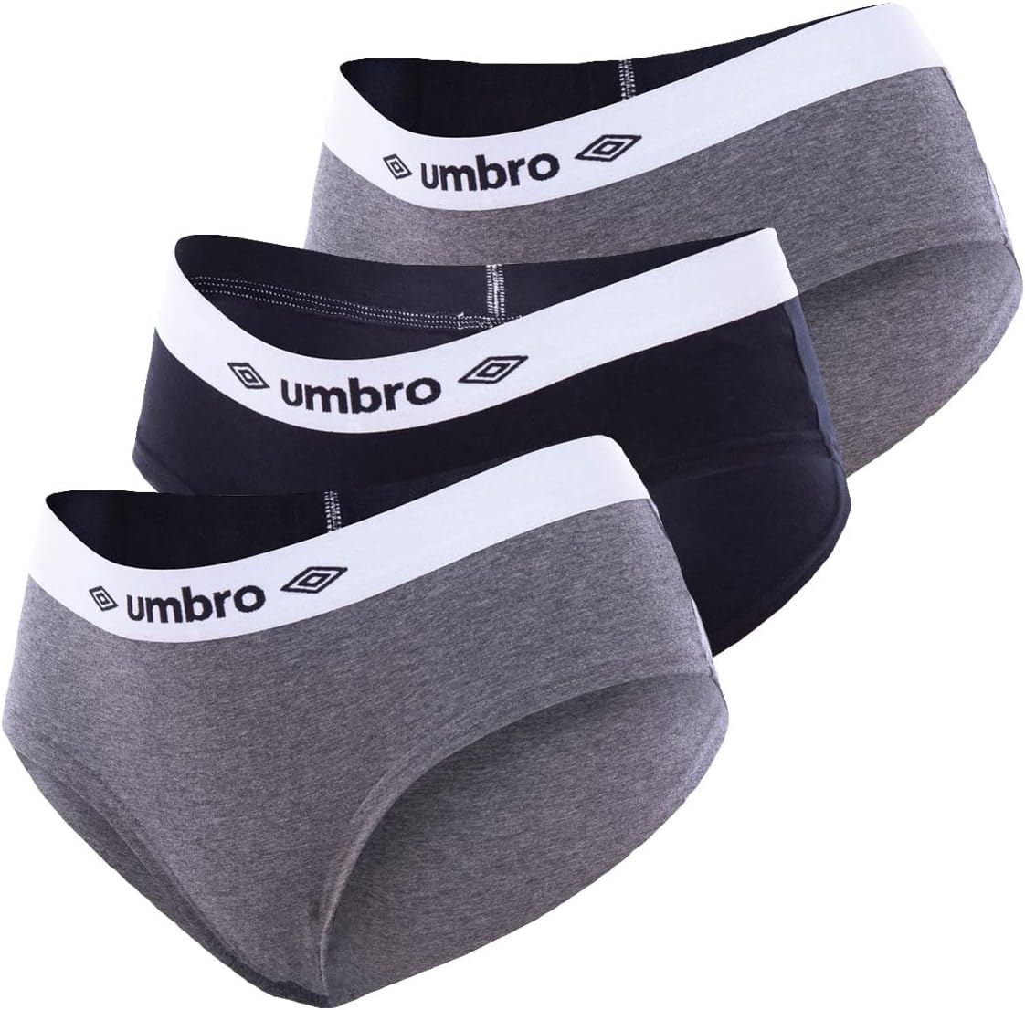 Detalle de Umbro Slip per Donna (pacco da 3) – comfort naturale e delicatezza quotidiana