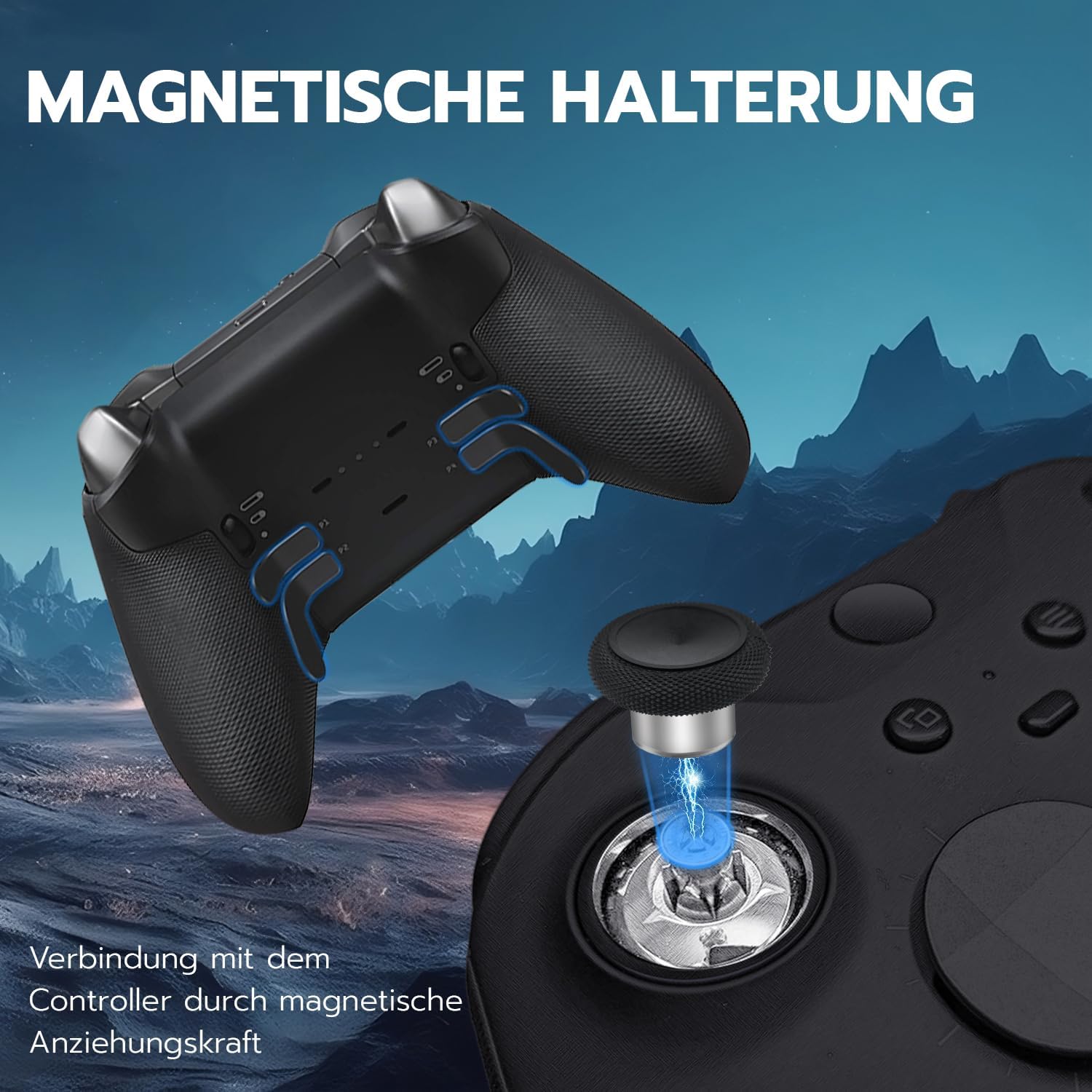 Detalle de Mcbazel 13-in-1 Metall-Thumbsticks & Magnet-Module für Xbox Elite Series 2 (1797)