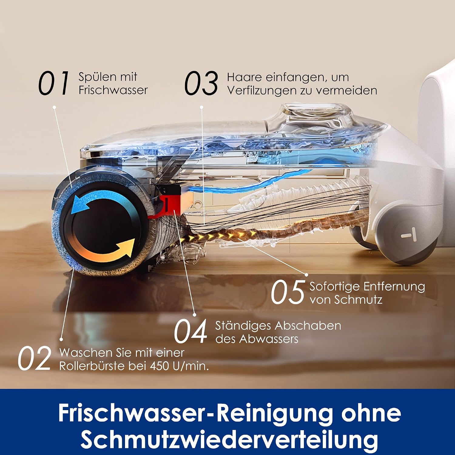 Thumbnail 4 de Tineco Floor One Stretch S6 Nass Trockensauger