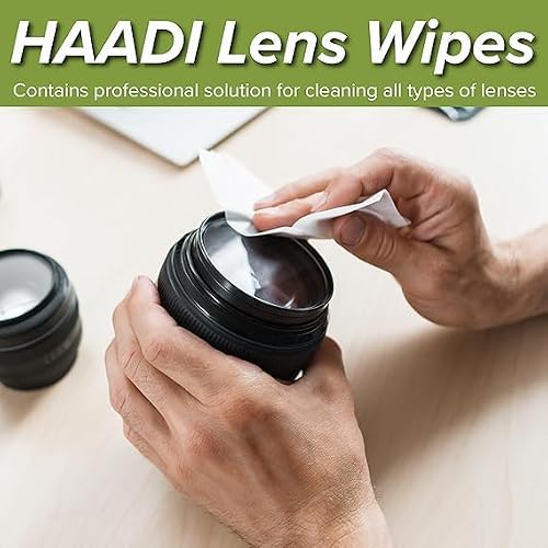 Detalle de HAADI Lens Cleaning Wipes 200