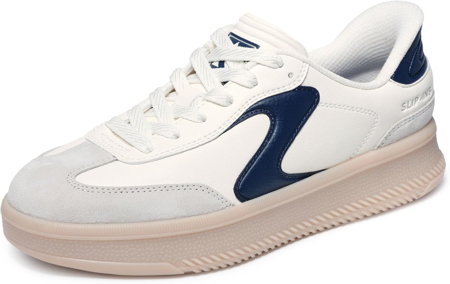 Detalle 2 de Skechers Damen Hotshot Hi Lifted LuxeSneaker – luftgekühlter Memory-Schaum, Slip-Ins