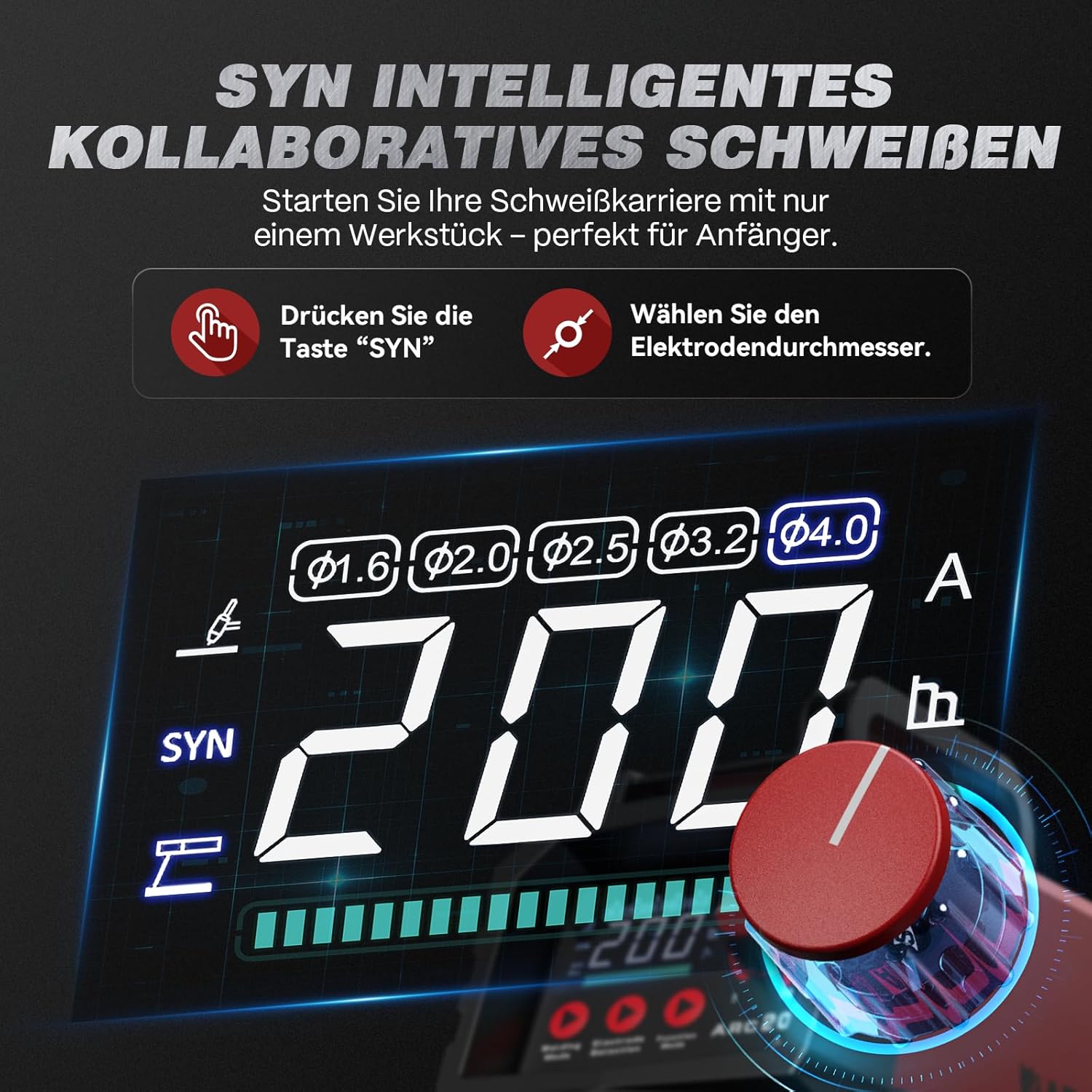 Thumbnail 1 de ARCCAPTAIN ARC 200A Schweißgerät mit Lift TIG