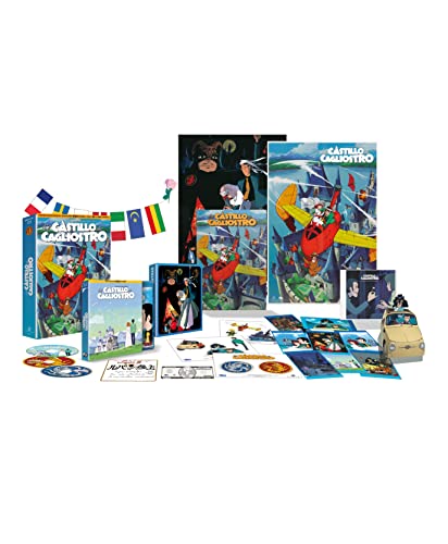 Detalle de El Castillo de Cagliostro (SELECTA VISION) en Blu-ray coleccionista: Blu-ray + Blu-ray + DVD
