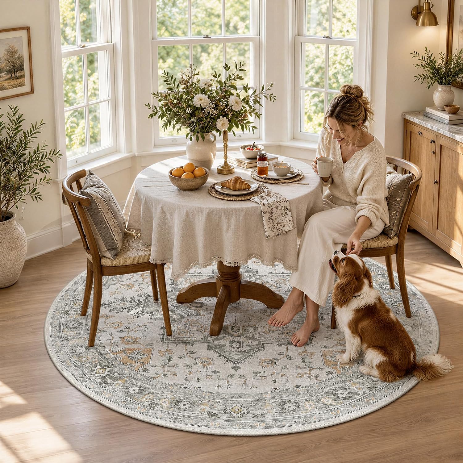 Thumbnail 3 de GENIMO 5FT Round Area Rug