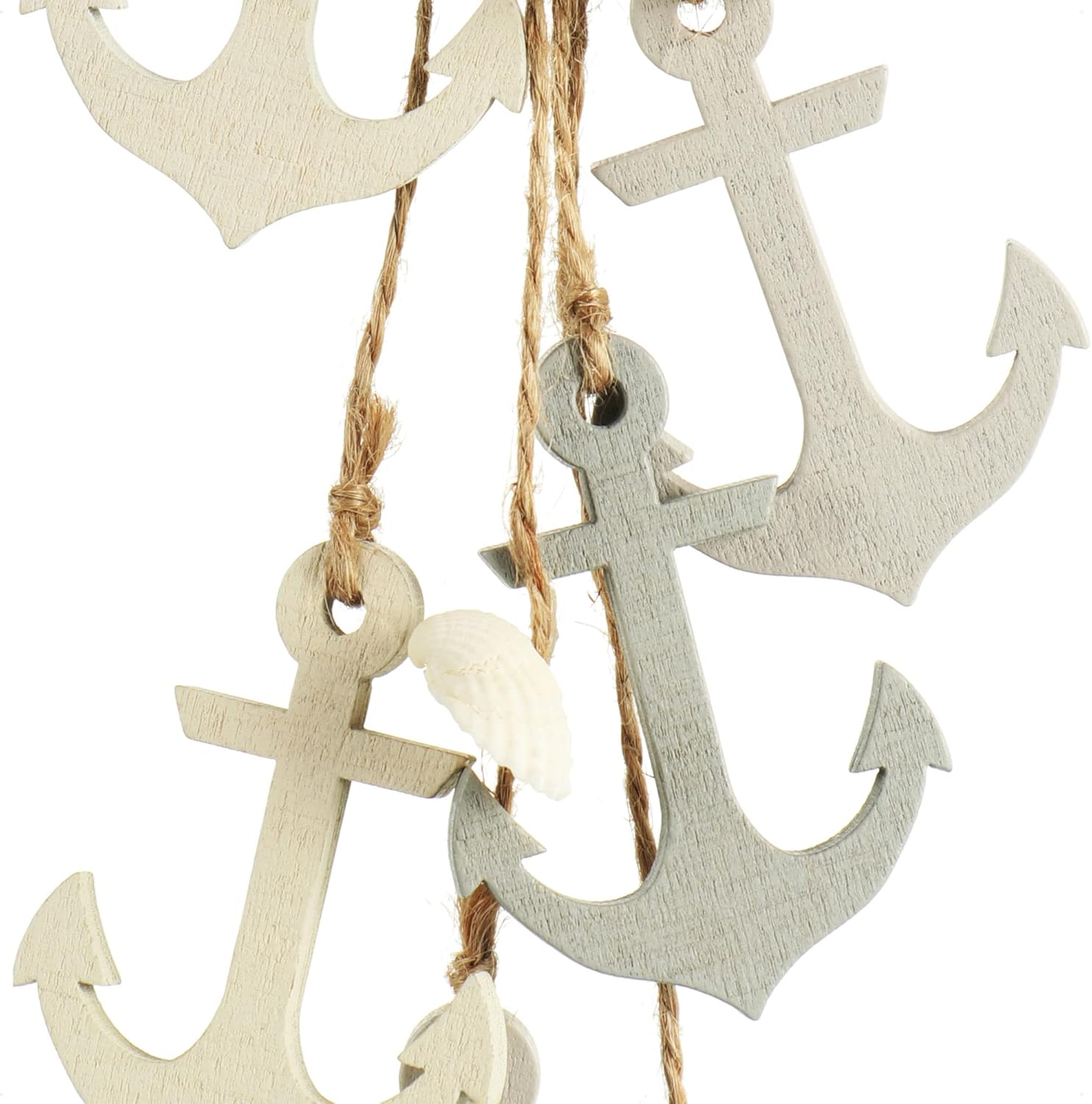 Detalle de COM-FOUR 3 pièces décoration maritime 30 cm 🎏