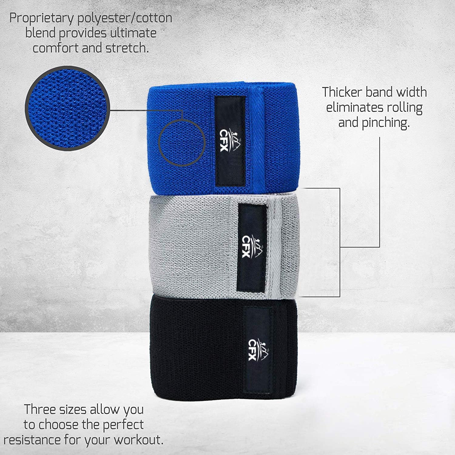 Thumbnail 5 de CFX Fabric Resistance Bands
