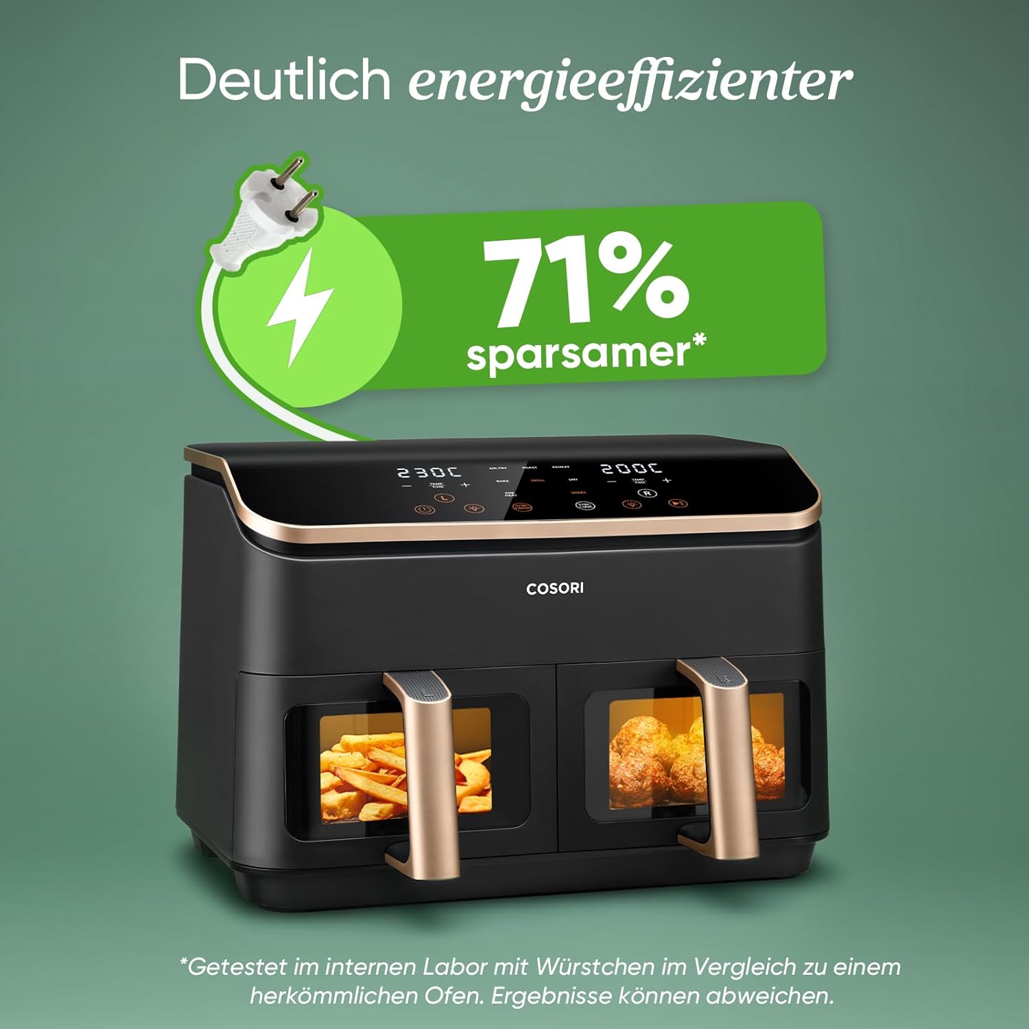 Thumbnail 6 de COSORI Heißluftfritteuse Dual Zone 8,5 L