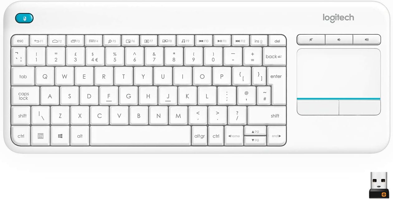 Thumbnail 2 de Logitech K400 Wireless Touch Keyboard 18 months