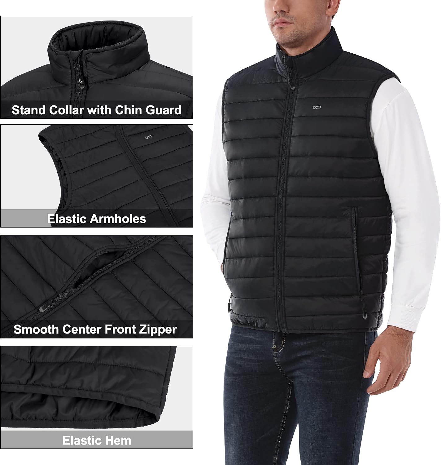 Thumbnail 5 de 33,000ft Men's Lightweight Gilet Packable