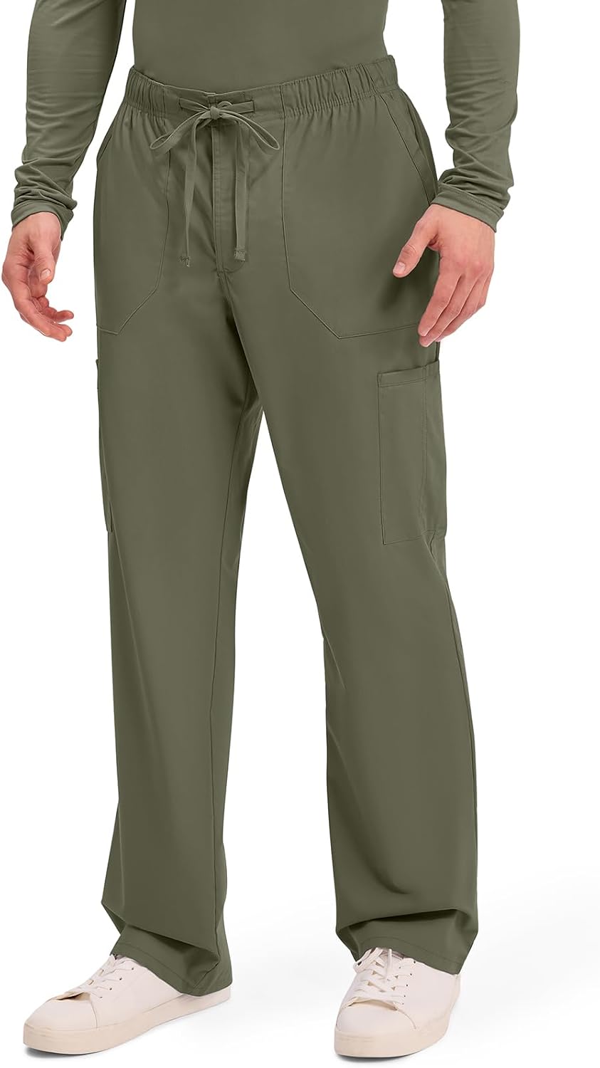 Detalle 1 de Cherokee Men's Scrub Pants, Polyester-Cotton Blend