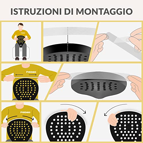 Detalle de Palbea Protezione Racchetta Padel Trasparente – Confezione da 2 Pezzi