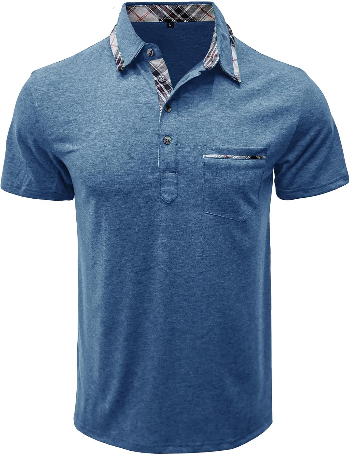 Thumbnail 1 de Comilaka Poloshirt Herren Kurzarm – Kontrast-Design, atmungsaktiv und bequem für Büro & Freizeit