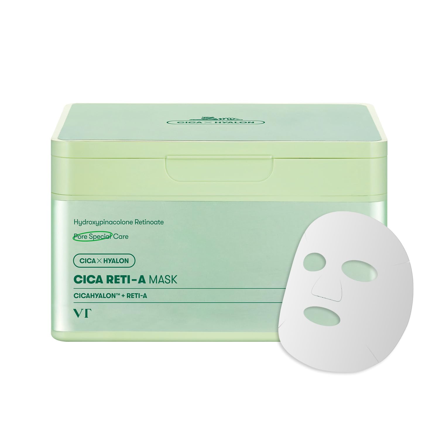 Thumbnail 6 de VT COSMETICS CICA tägliche beruhigende Maske (Centella asiatica & Hyaluronsäure) – 30 Stück