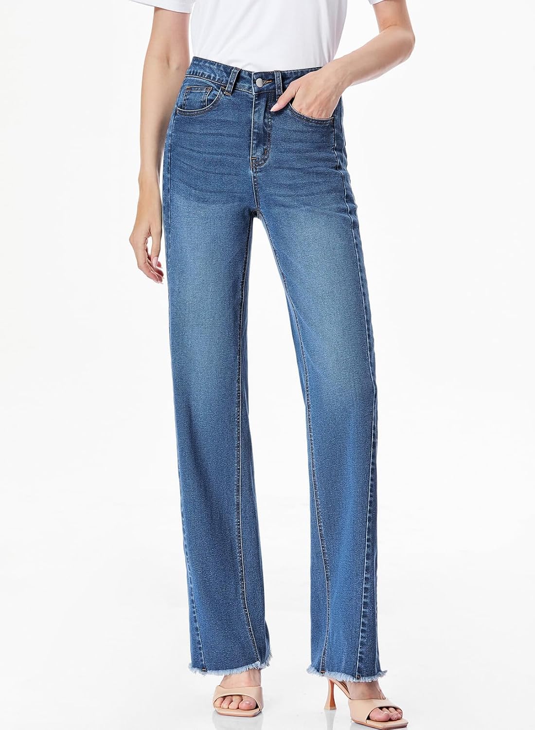 Thumbnail 4 de Sidefeel Zimbaplatinum Wide Leg Jeans 1️⃣