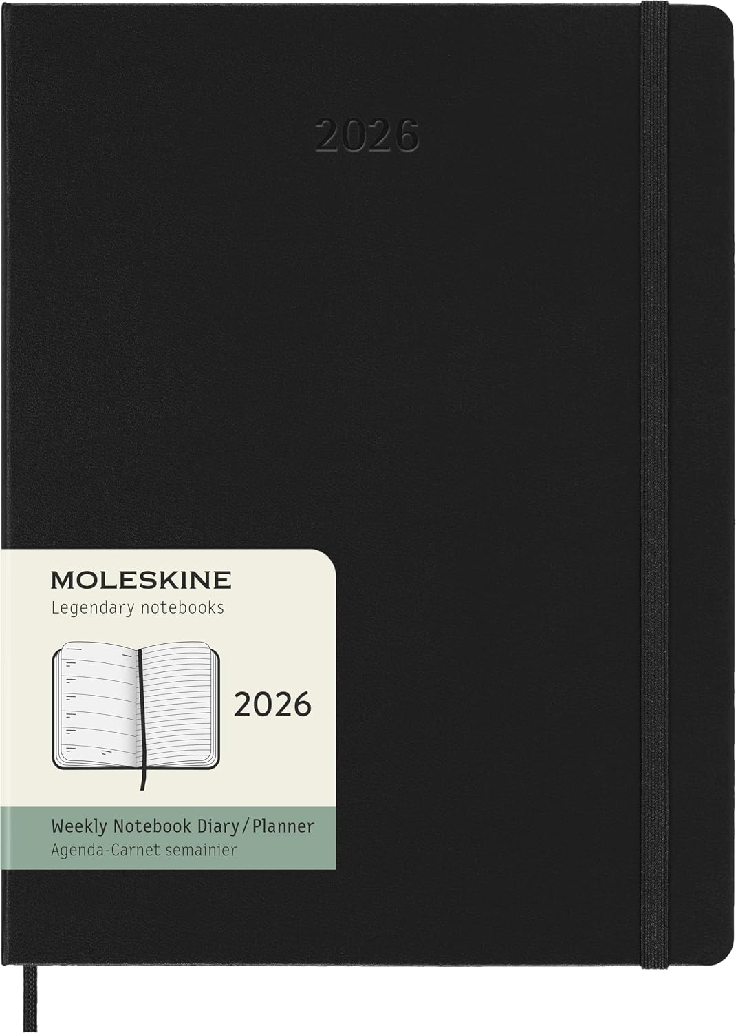 Imagen de Moleskine Weekly Planner 2026 XL en OfertitasTOP